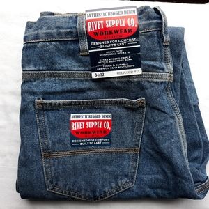 Rivet Supply Co. Jeans Work Wear Relaxed Fit 34X32